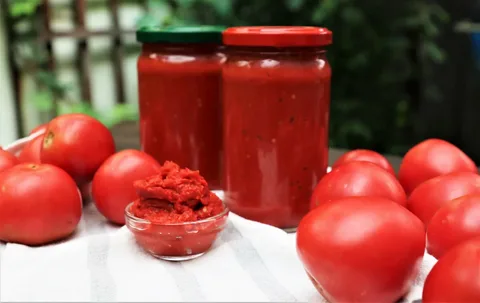 تصویر 2 از رب گوجه فرنگی تبریز + خوش‌ رنگ و خوش‌ عطر